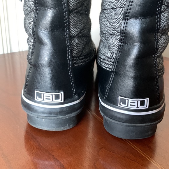 JBU Winter Boots Black Size 7 - Picture 4 of 13